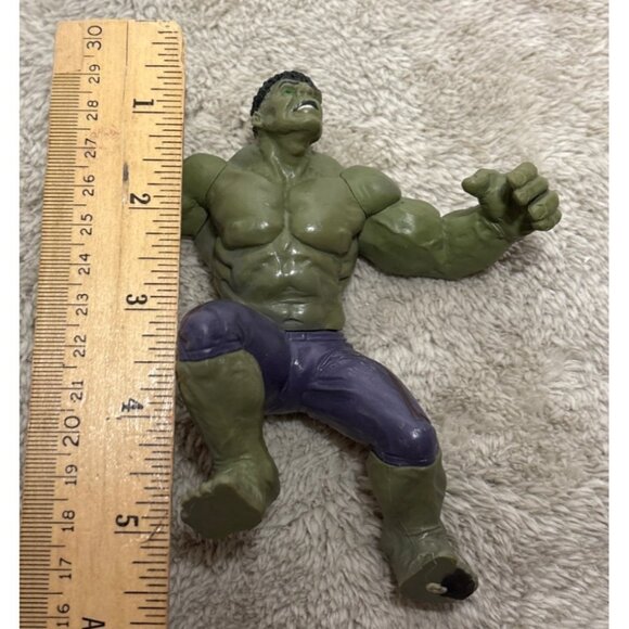 Marvel Hulk Action Figure 5" Collectible Toy - Green & Purple Design - Picture 7 of 7